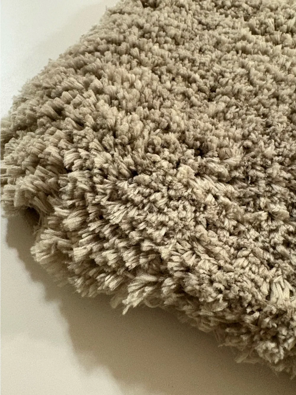Amazon Plush Taupe Bath Mat - Set of Two